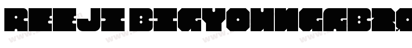 REEJI BigYoungGB20 字体转换